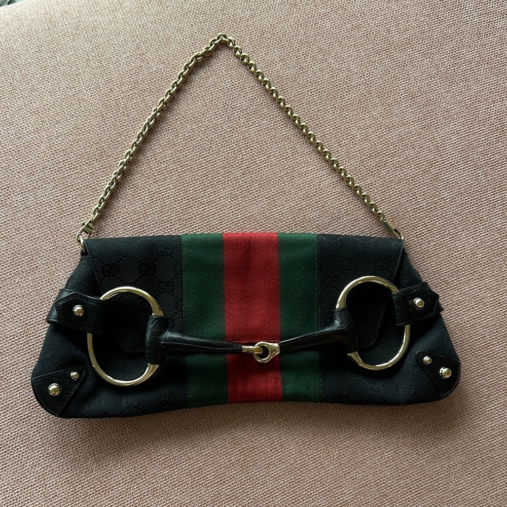 Tom Ford era - Gucci horsebit clutch bag